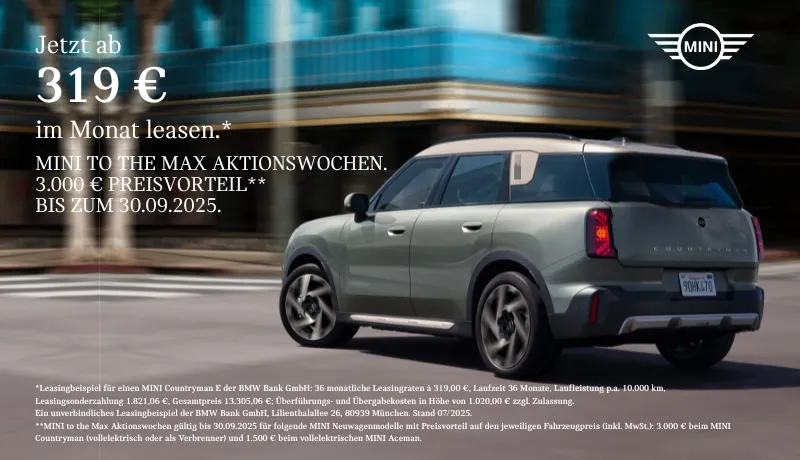 DER MINI COUNTRYMAN.
